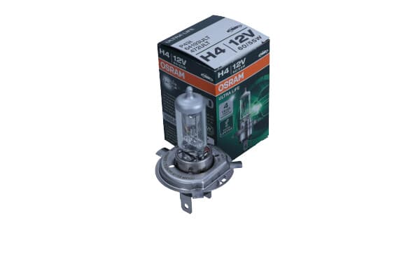 OSRAM H4-Glödlampa 12V/60/55W P43T ULTRA LIFE (4 års garanti)