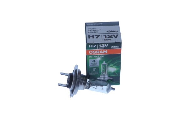 OSRAM Glödlampa H7 12V/55W PX26D ULTRA LIFE (4 års garanti)