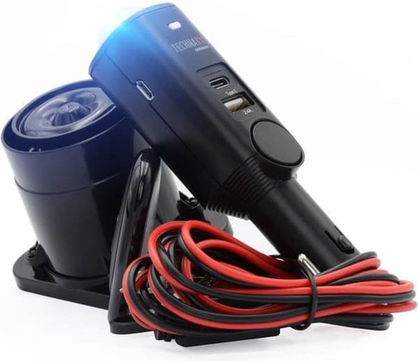 Technaxx TX-168 Billarmsystem Inkl. fjärrkontroll, Inomhusövervakning, Integrerad LED (blinkande), Integrerad