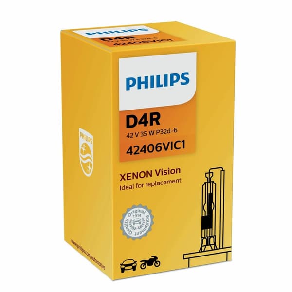 Philips Vision Xenon 42406VIC1 Xenon-forlygtepære til bil