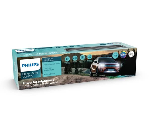 Philips Ultinon Drive 5100 LUMUD5102LX1 10 tommer LED-lysbjælke