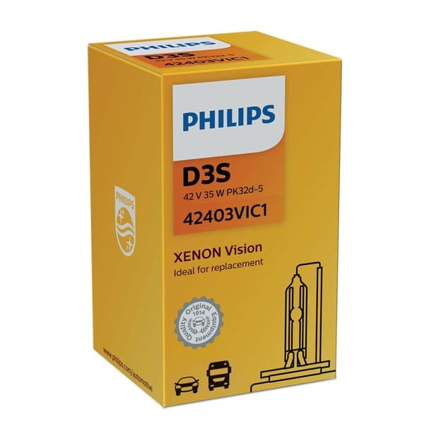 Philips Xenon D3S Vision Bilpære - Høj Ydelse