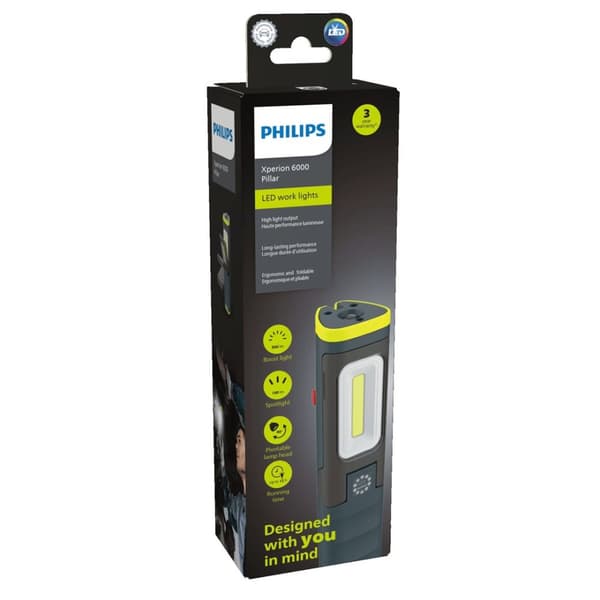 Philips LED-arbejdslampe Xperion 6000 Pila