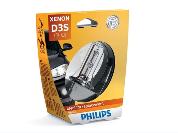 Philipsin ksenonpolttimot D3S Vision