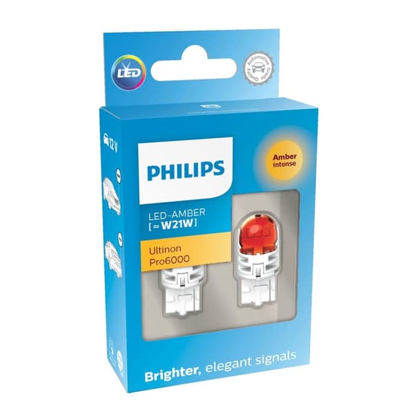 Philips LED W21W Amber AU60 12V