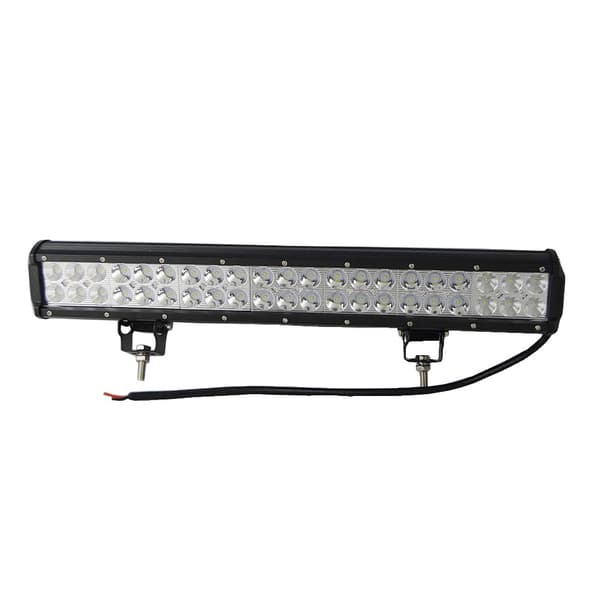 LED Lysbjælke, 20 Tommer, 126W Lysstyrke, Dobbelt Række Kombistråle,Kun lys
