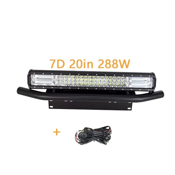 LED-ljusfält, alternativ med höga wattor, hållbara och väderbeständiga,7D 20in med tråd