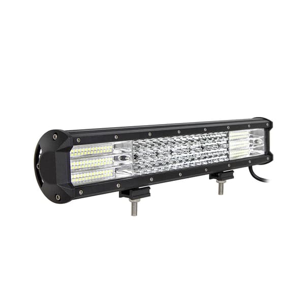 LED-ljusramp, fyraradsteknik, dubbelspänningskompatibilitet,17 tum 450W Combo