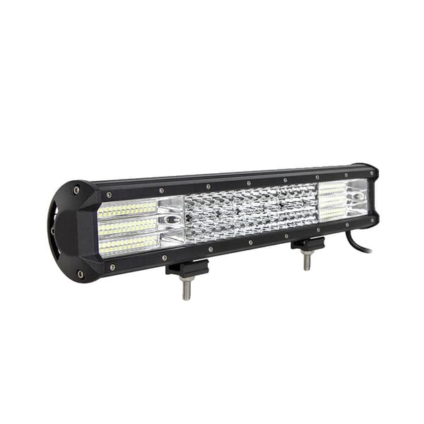 LED-ljusramp, fyraradsteknik, dubbelspänningskompatibilitet,17 tum 450W Combo