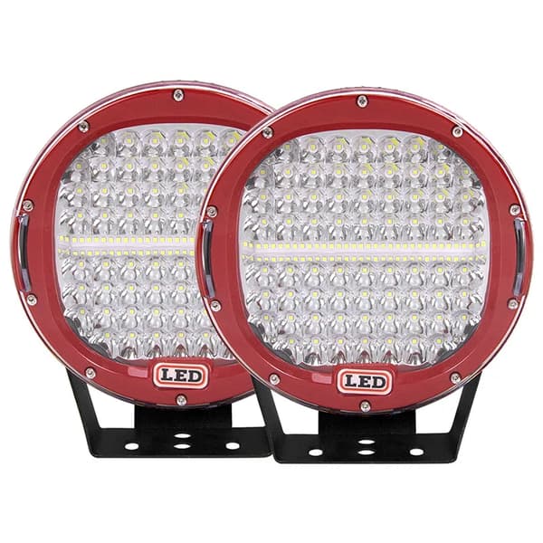 LED Arbejdslys, Høj Effekt, Spot Stråle,2X Rød 294W Spot