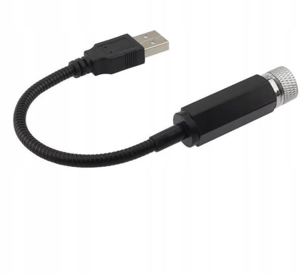 USB LED-AUTOPROKTORI TÄHDET SININEN