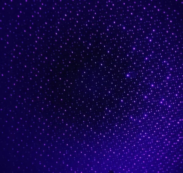 USB LED-AUTOPROKTORI TÄHDET SININEN