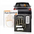 Miniatyrbild 1 av 11: LED-hand för BIL Handgester Signal Hälsning Långfinger