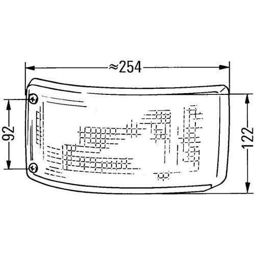 Hella 2BA 004 119-001 Blinkljus
