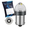 Miniatyrbillede 1 af 6: P21W LED XSTORM PÆRE MED BAKLYGTE OG KRAFTIG