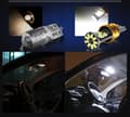 Miniatyrbild 5 av 10: LED-LAMPOR W5W T10 PARKERINGS-CANBUS 360° KRAFTFULLA