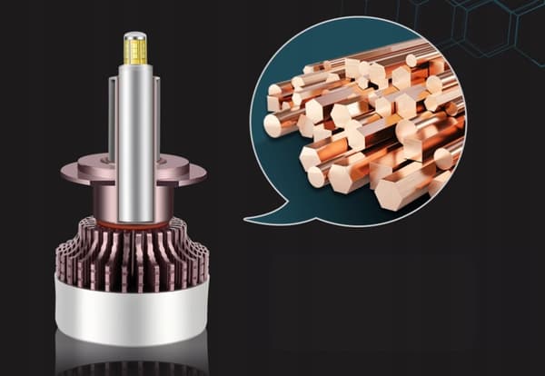 XSTORM LED-PÆRER H7 160W 360° 25000LM KRAFTIG DÅSE