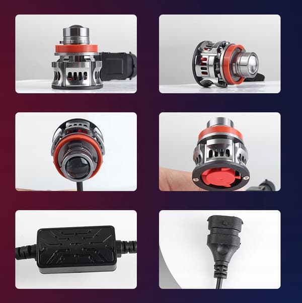 LED-pærer H11 H9 H8 tågelygter 22000 LM 120W