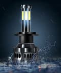 Miniatyrbild 11 av 11: LED-LAMPOR H7 X8 120W 360° 20000LM 3 FÄRGER BURK