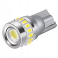 Miniatyrbillede 7 af 11: LED-pærer W5W T10 stærke 360° parkeringslygter
