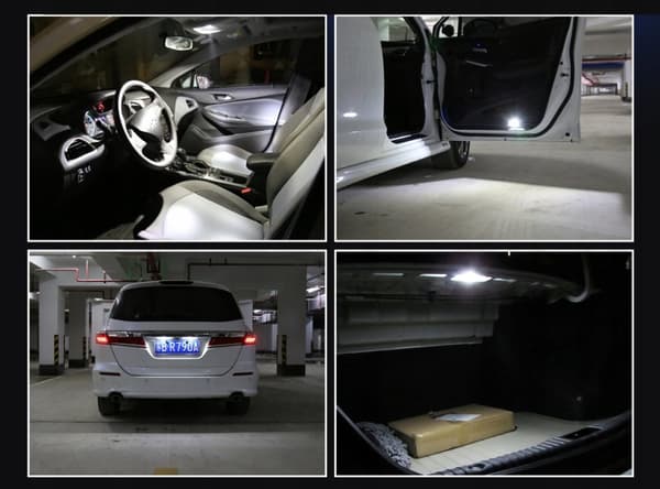 LED-pærer W5W T10 stærke 360° parkeringslygter