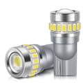 Miniatyrbillede 1 af 11: LED-pærer W5W T10 stærke 360° parkeringslygter