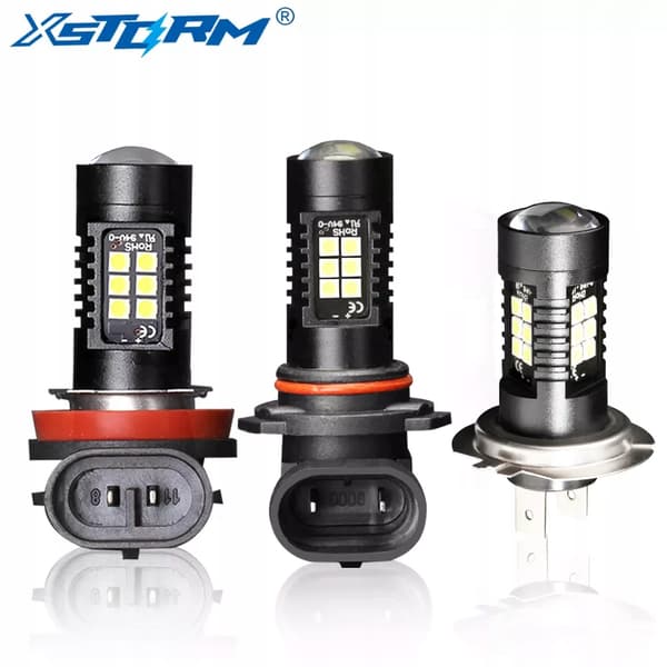 LED-PÆRER H11 80W 360° 4000LM KRAFTFULD DÅSE XSTORM
