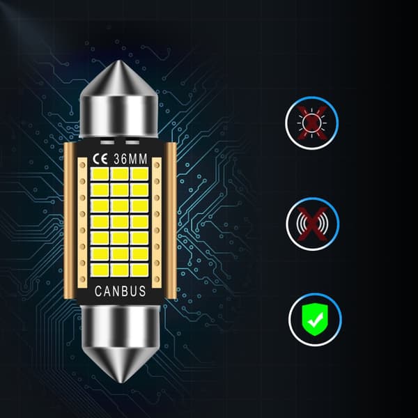LED-RÖRGLOPP 31MM C3W C5W XSTORM 21SMD CANBUS