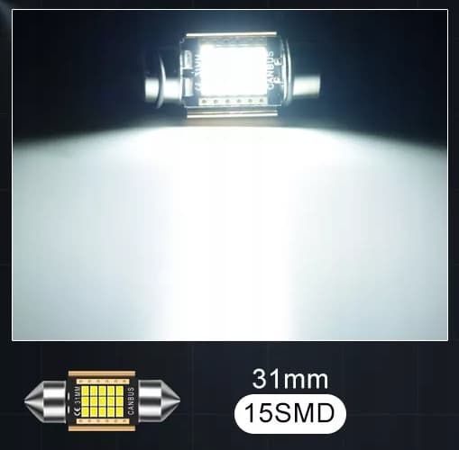 LED-RÖRGLOPP 31MM C3W C5W XSTORM 21SMD CANBUS