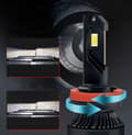 Miniatyrbillede 8 af 11: LED-pærer H7 S11 140W 25000LM ULTRA KRAFTIG CANBUS