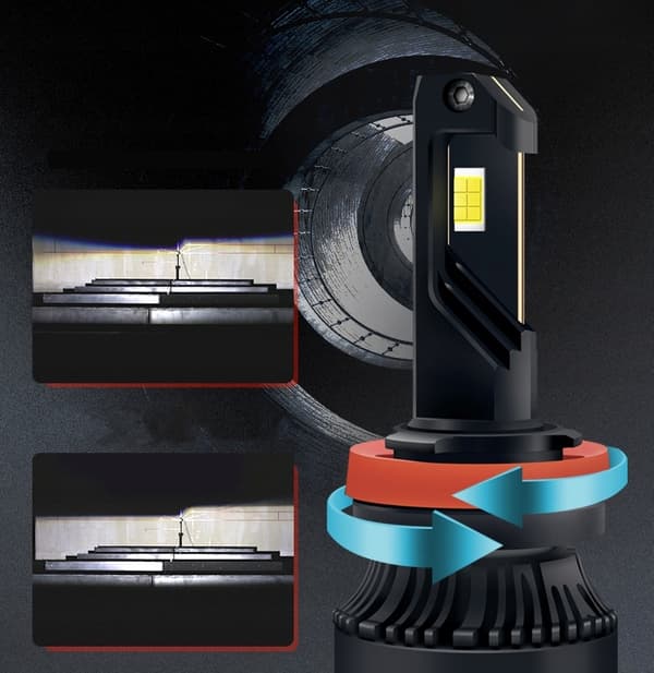 LED-pærer H7 S11 140W 25000LM ULTRA KRAFTIG CANBUS