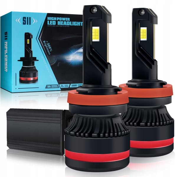 LED-pærer H7 S11 140W 25000LM ULTRA KRAFTIG CANBUS