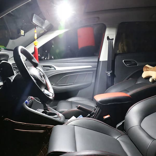 LED-pære W5W T10 parkeringslygter 24 LED silikonestrøm