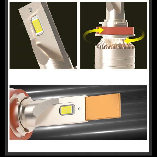 LED H7 PÆRER 120W 20000LM MEGET KRAFTIG CANBUS