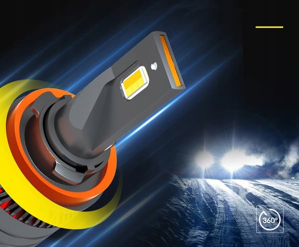 H7 LED-pærer 3000K farver | 4300K | 6000K 120W