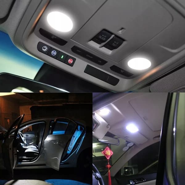 LED-LAMPA W5W T10 PARKERINGSLAMPA 2 LED COB KILISEMELKNING
