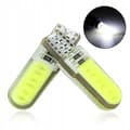 Miniatyrbild 2 av 11: LED-LAMPA W5W T10 PARKERINGSLAMPA 2 LED COB KILISEMELKNING