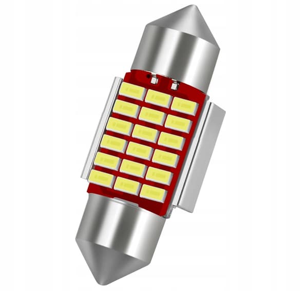 LED-RÖRGLOPP 31MM C3W C5W 18SMD CANBUS STARK