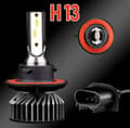 Miniatyrbild 2 av 11: MINI LED-LAMPOR H13 CPS1860 20000LM CANBUS 100W