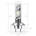 Miniatyrbild 11 av 11: H7 LED-LAMPOR UTAN ADAPTRAR 300 % MER LJUS