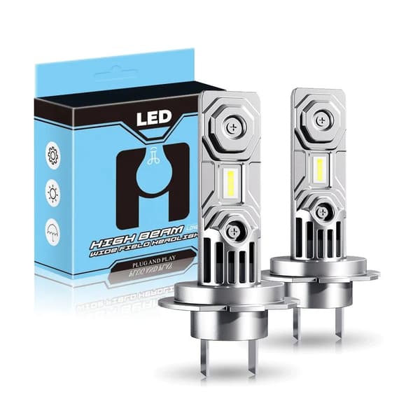 H7 LED-LAMPOR UTAN ADAPTRAR 300 % MER LJUS
