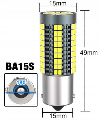 P21W LED XSTORM DRL BACKGLODPURÉ