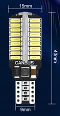 Miniatyrbillede 6 af 9: LED-pære W16W T15 CANBUS baklygte 72 LED SMD