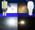 Miniatyrbillede 7 af 9: LED-pære W16W T15 CANBUS baklygte 72 LED SMD