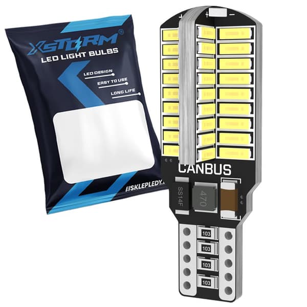 LED-pære W16W T15 CANBUS baklygte 72 LED SMD