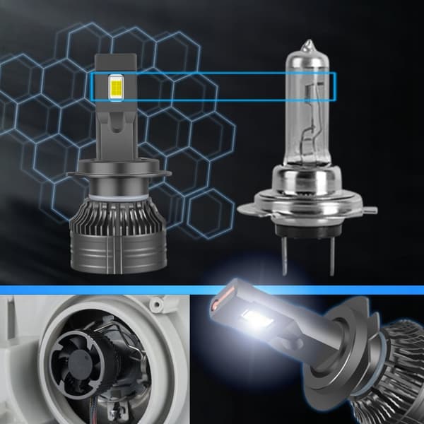 LED-PÆRER H7 XSTORM 120W 26000LM KRAFTIG CANBUS
