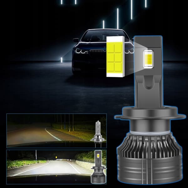 LED-PÆRER H7 XSTORM 120W 26000LM KRAFTIG CANBUS