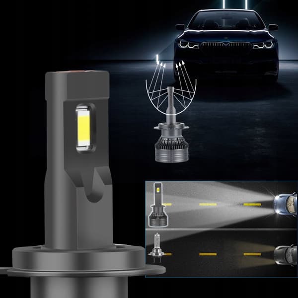 LED-PÆRER H1 XSTORM 120W 26000LM KRAFTIG CANBUS