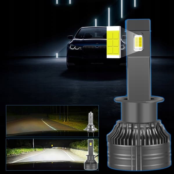LED-PÆRER H1 XSTORM 120W 26000LM KRAFTIG CANBUS