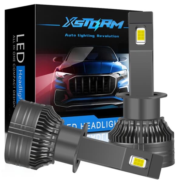 LED-PÆRER H1 XSTORM 120W 26000LM KRAFTIG CANBUS
